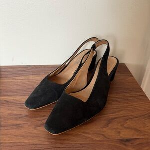 Intervalle slingback kitten heels